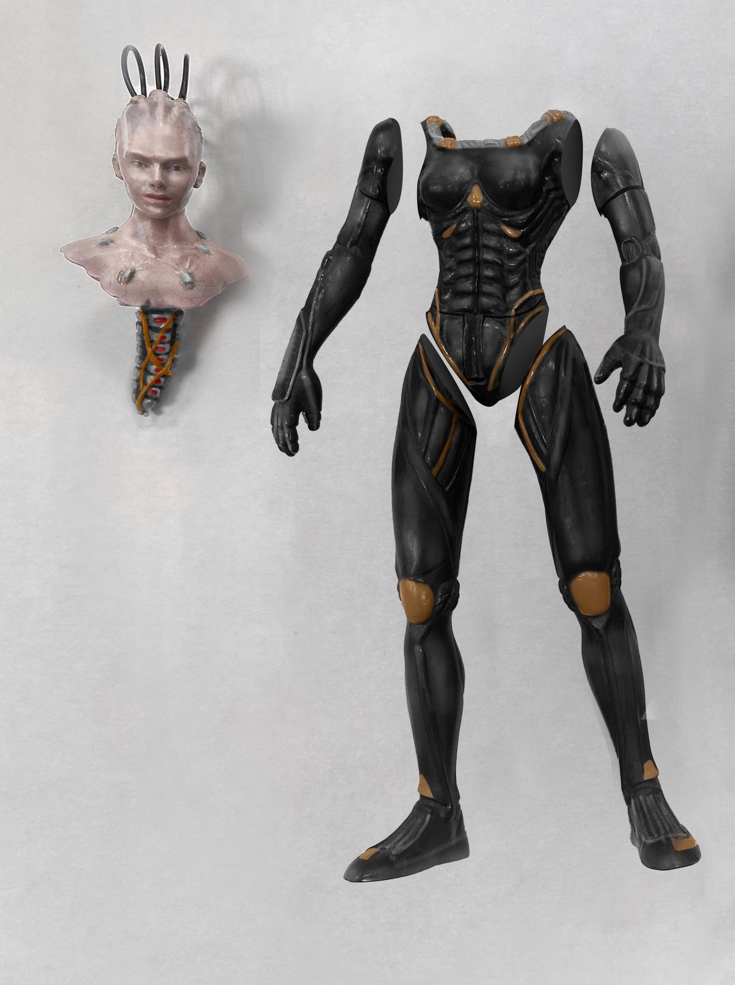 Item# BKUS45A - [PRE-ORDER] Unseen Series - 4.5 Inch scale VOYAGER QUEEN  Action Figure